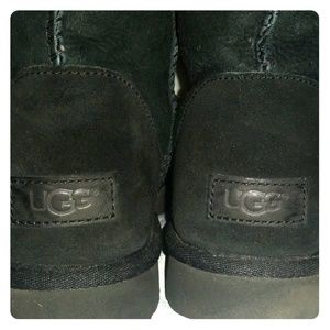 Used Black UGG Boots